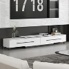 Hitow Extendable Modern TV Console Minimalist Design for Living Room Entertainment Centre - 2 of 4