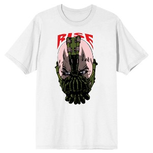 Dark Knight Trilogy Rise of Bane Men's White Graphic Tee - 1 of 1