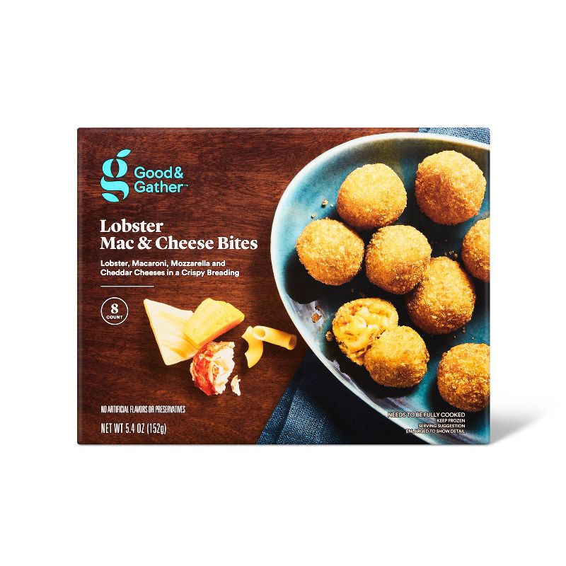 Frozen Lobster Mac and Cheese Bites - Good &#38; Gather&#8482;, 1 of 5