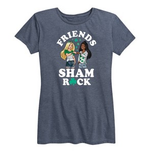 Women's - Barbie - St. Patrick's Day Friends Sham Rock Short Sleeve Graphic T-Shirt - 1 of 4