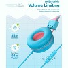 iClever Kids Headphones with Cord, 85/94dB Safe Volume Tech, Bending Resistance Durable, Foldable, Stereo Sound 3.5mm Jack Wired Headphones for Kids - 3 of 4