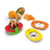 Cuisinart 3-in-1 Precision Fruit Slicers: Stainless Steel & Plastic, Dishwasher-Safe, Nonslip Base, 3 Blades, Kitchen Gadget - 3 of 4