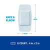Nexcare Knee & Elbow Sensitive Skin Bandages 2" x 4", 6 Count - 3 of 4