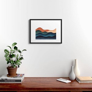 Kris Kivu Colors of The Earth Framed Wall Art - Deny Designs - 1 of 4