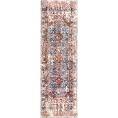 Nuloom Farley Medallion Fringe Indoor Area Rug