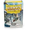 Dragon Shield 5 Packs Dragon Shield Classic Silver Standard Size 100 ct Card Sleeves Value Bundle! - 4 of 4