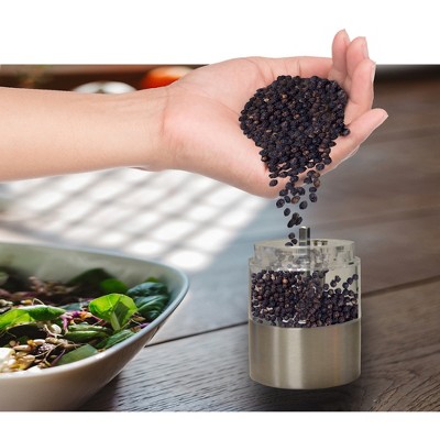 iTouchless Electronic Stainless Steel Pepper and Salt Mill