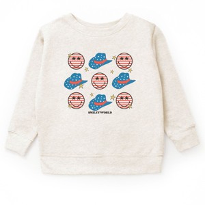 The Juniper Shop SmileyWorld Cowgirl Smiley Youth Sweatshirt - 1 of 4