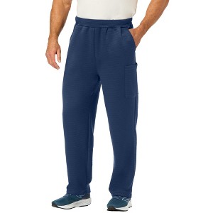 KingSize Men's Big & Tall Dot Texture Performance Cargo Pants - 1 of 4