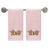 Avanti Linens Gingerbread People 2-Pack Hand Towel Set - 2 of 3
