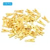 Unique Bargains Metal Bulk Elegant DIY Crafts Jewelry Making Initial Pendants 50 Pcs - 3 of 4