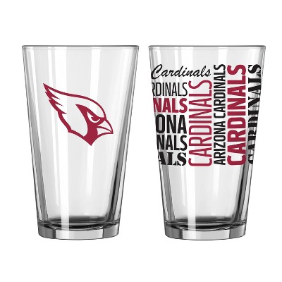 NFL Arizona Cardinals Pint Glass Gift Set - 2pk