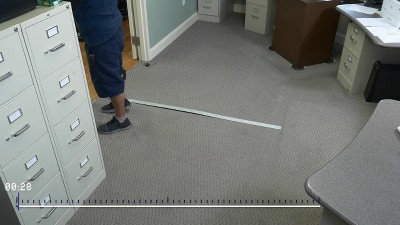 Ash Grey 24'' x 24'' Self-Stick Carpet Tiles, 10-Pack