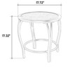 Sapphtopaz Outdoor Patio Furniture Set Wicker Woven Patio Conversation Chairs with Cushions and Glass Coffee Table for Backyard, Garden, Terrace - 2 of 4
