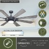 VAXCEL Burlington 68-in Farmhouse Windmill Indoor Outdoor Ceiling Fan with LED Light Kit and Remote - 2 of 4