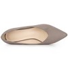 Allegra K Women's Pointy Toe Slip-on Low Chunky Heels Pumps - 4 of 4