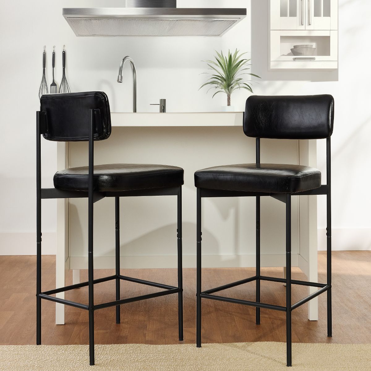Best Choice Products Set of Counter Height Bar Stools - thumbnail 3
