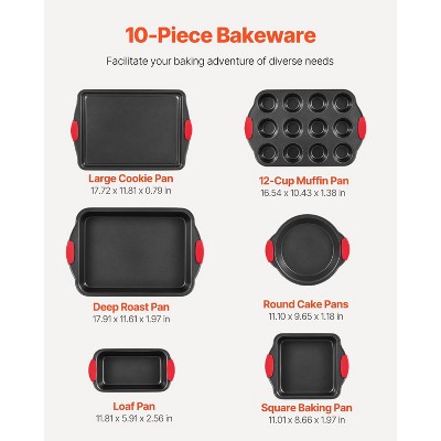 VEVOR Carbon Steel Bakeware Set - Thumbnail 4