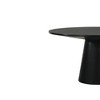 59" Froja Dining Table Black Finish - Acme Furniture: Round, Wood Composite, Seats 4 - 2 of 4