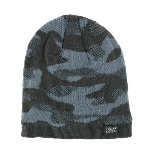 Polar Extreme Men's Camo Print Pull Hat with Lining - 1 of 2