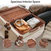 3/4 PCS ABS Lightweight Hard Shell Luggage Set with Spinner Wheels and TSA Lock - ModernLuxe - 4 of 4