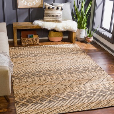 Hauteloom Rectangle Area Rug   Black