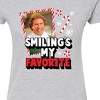 Women's - ELF - Christmas Smilings My Favorite Fitted Graphic T-Shirt - 2 of 3