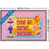 Trends International Disney Lizzie McGuire (2001) - Cute Girl Comin' Through Framed Wall Poster Prints - 3 of 4