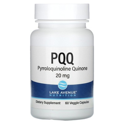 PQQ, Pyrroloquinoline quinone, 20 mg, 60 Veggie Capsules