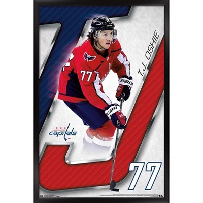 Trends International NHL Washington Capitals - T. J. Oshie 18 Framed Wall Poster Prints