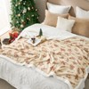 Cozy Bliss Christmas Gnome Throw Blanket – Ultra Soft Fuzzy Blanket for Holiday Home Decor - 2 of 4