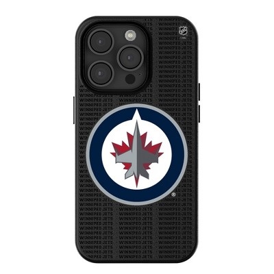 Keyscaper NHL Text Backdrop MagSafe Compatible Cell Phone Case for iPhone 16 Plus