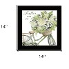 HomeRoots SCATTER YOUR JOY WITH FLOWERS Black Framed Print Wall Art - 3 of 4