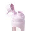 Blogilates 19oz Silicone/Borosilicate Glass Shaker Bottle - 4 of 4