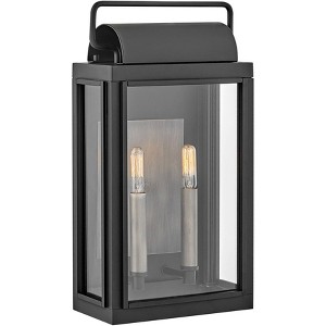 Hinkley Sag Harbor 16 1/2" High Black Outdoor Wall Light - 1 of 1