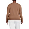 Lands' End Women's Fine Gauge Cotton Cardigan Sweater - 2 of 3