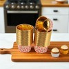Unique Bargains Disposable Baking Cups Aluminum Foil Multicolor 2.68"x1.57" 50 Pcs - 2 of 4