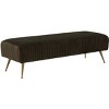 Salome Upholstered Bench - KNT7041 - Safavieh Couture - 3 of 4