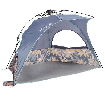 Lightspeed Outdoors Pop Up Beach Sun Shade Vintage Floral