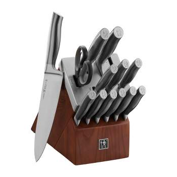J.A. Henckels International Fine Edge Synergy 13-Piece Knife Block Set -  The Luxury Home Store