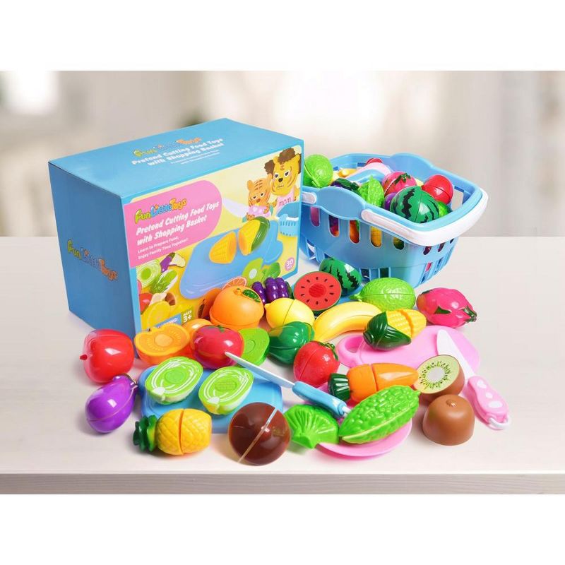 Fun Little Toys Choppable Fruits and Veggies, 30 pcs, 2 of 8
