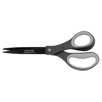 Scotch® Precision Scissors, 8, Pointed, Gray/Red
