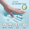 Aghana Digitals Dual Layer 3 Inch Queen Memory Foam Mattress Topper with Cooling Gel - 4 of 4
