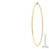 Steeltime Ladies 18kt Gold Plated Stainless Steel Round Hoops Earrings - 3 of 4