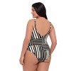 S3 Swim Sculpting U-Wire One Piece Swimsuit - Sculpt, Support, Smooth - 2 of 3