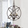 Livex Lighting Aria 3 - Light Chandelier in  Bronze - 3 of 4