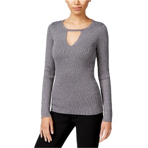 I.N.C International Concepts Womens Long Sleeve Knit Sweater, Metallic, X-Large - 1 of 1