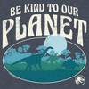 Women's Jurassic World Be Kind to Our Planet Racerback Tank Top - 2 of 4