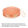 Unique Bargains Gift Wrapping Wide Sheer Wired Pastel Shimmer Iridescent Chiffon Ribbons 1 Pc - 3 of 4