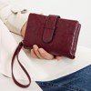 BEAFUP Women's Wallets - RFID Blocking PU Leather Wallet - Stylish Compact Bifold Design with Detachable Wrist Strap for Everyday Carry - 2 of 4